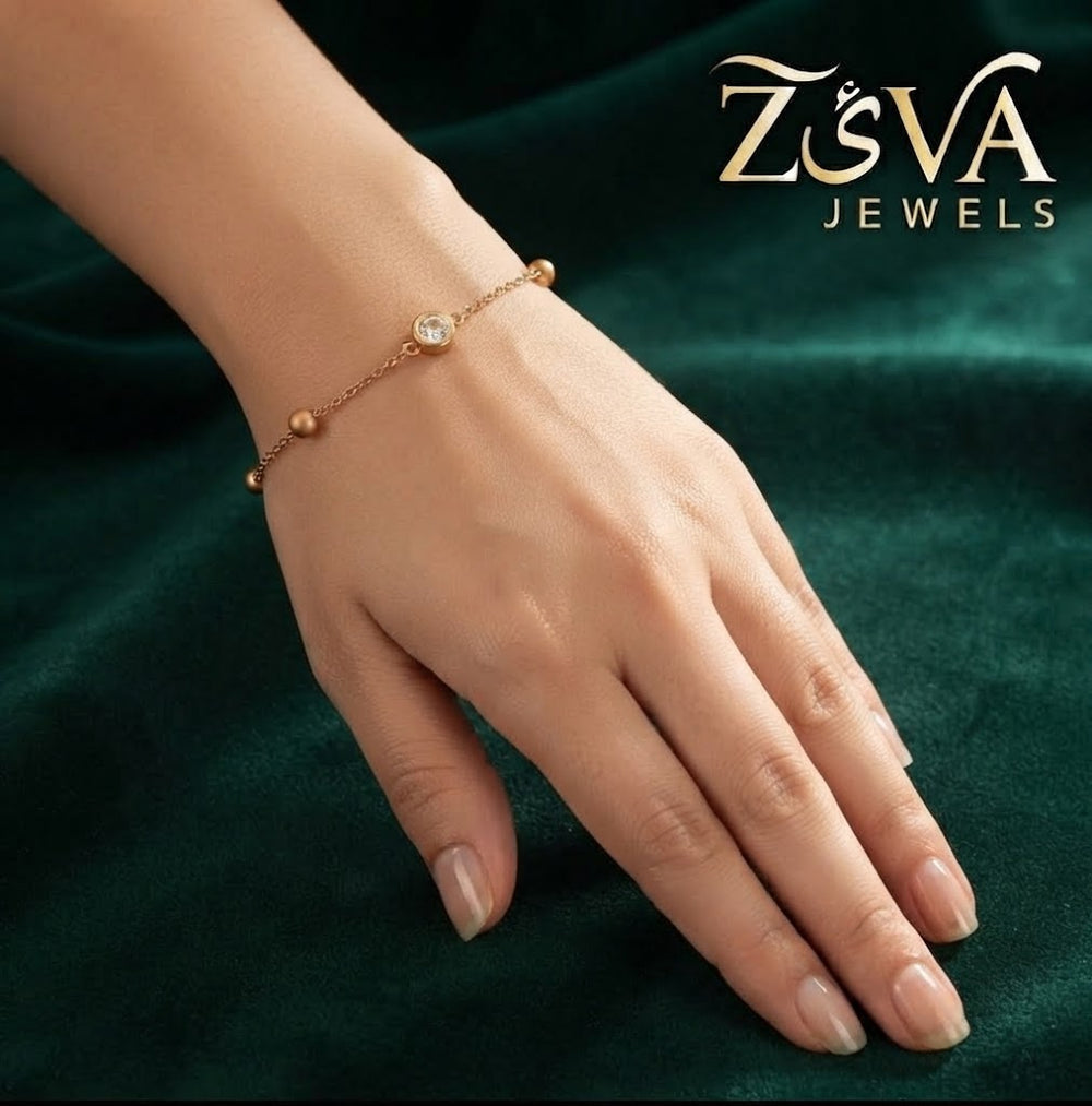 White stone Bracelets