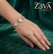 Trio Silver Braceletes