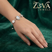 Trio Silver Braceletes