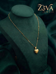 Beated Heart Pendant