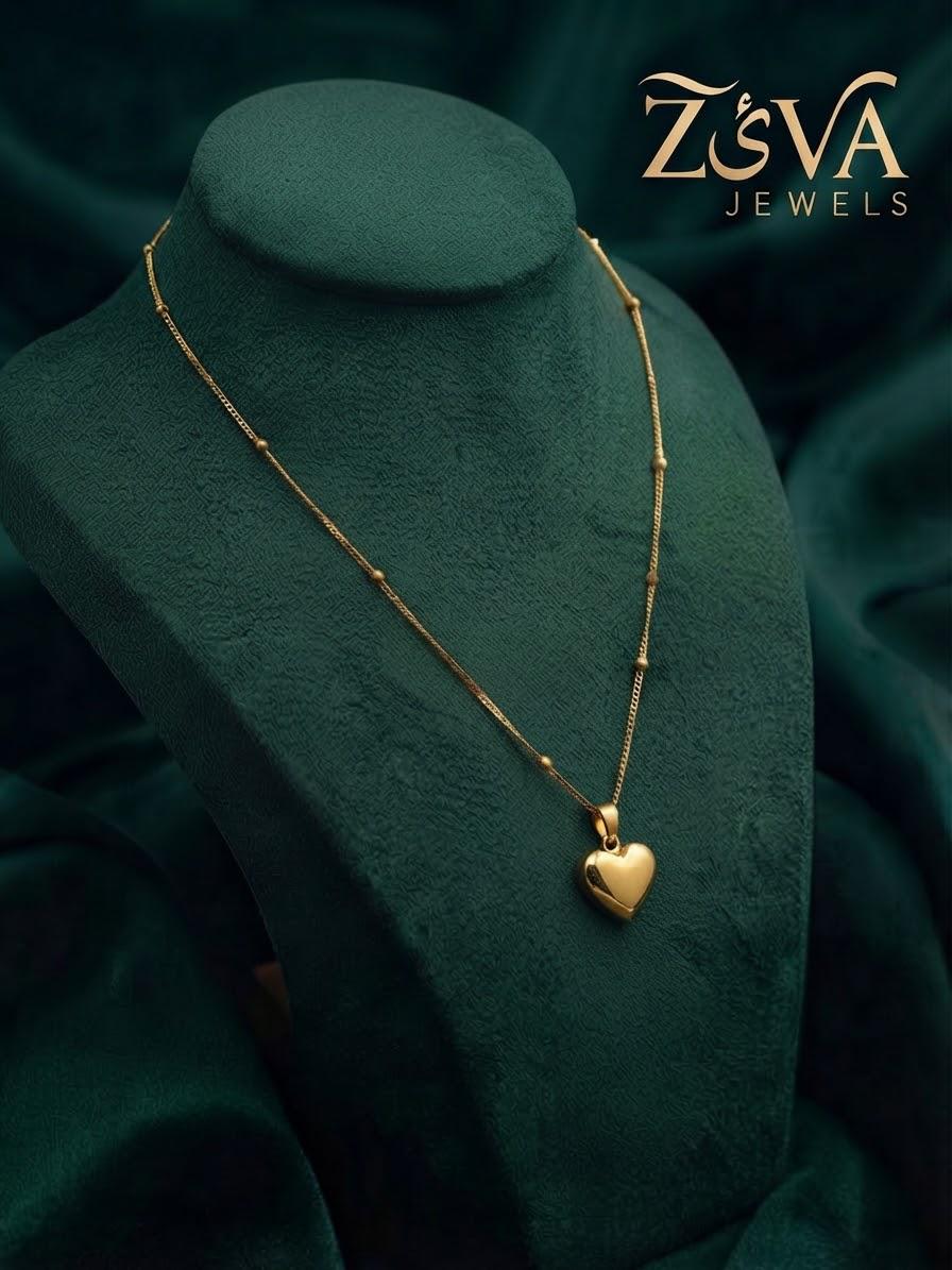 Beated Heart Pendant